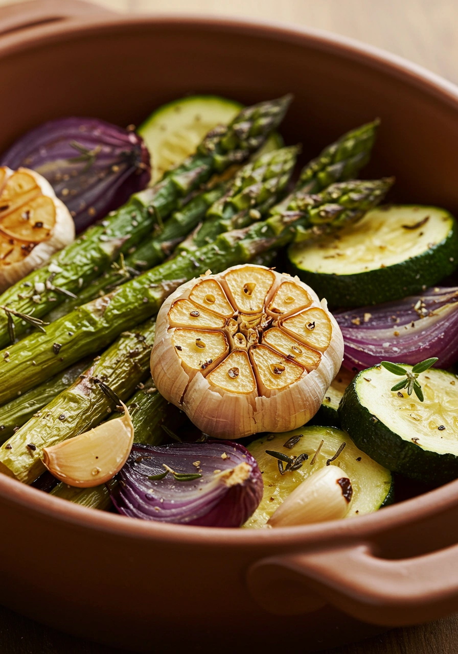 Garlic Roasted Vegetables - secondary view